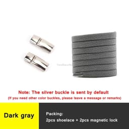 New Magnetic Lock No Tie Shoe Laces Elastic ShoelacesFor Sneake Without Ties Shoelace on Magnets Kids Adult Boots Sneakers Laces