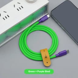 240W Liquid Silicone USB C To Type C Fast Charging Cable Type C Data Cord For IPhone 17 16 15 Pro Max MacBook iPad Samsung S26