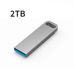 Lenovo Metal USB Adapter Flash Drive USB 3.0 256GB 512GB High Speed Metal Mini U Disk Pendrive 1TB 2TB Memory Stick