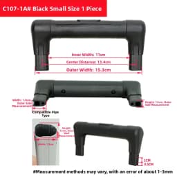 Travel Suitcase Handle Replacement Retractable Pressing Handbag Parts Luggage Handle Amlenker/Ou Milan Qi C101 Spring