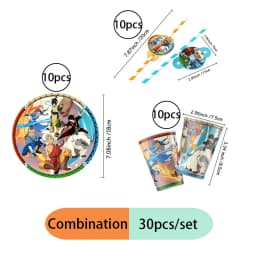 Avatar Combination Happy Birthday Party Decoration Tableware Set Alien Forest Creature Practical Durable Bestselling Supplies