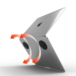 Adjustable Mini Portable Invisible Laptop Stand for NoteBook Universal Desktop Keyboard Holder Cooling Pad Riser for Macbook Air