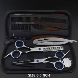 VP Professional Hairdressing Scissors Barber Set 5.5 6.0 Hairdresser Hair Beauty Scissors Set Cutting Hair Thinning Salon Tools