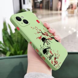 Field Wind Phone Case For iPhone 17 Air 16E 16 15 14 13 12 11 X XR XS SE2 SE2020 8 7 6 6S Plus Pro Max Mini Silicone Cover