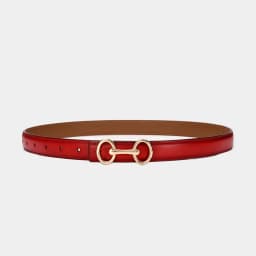 New Leather Women's Thin Belt Cowhide with Sweater Dress Belts for Women Luxury Designer Brand