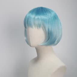 Colorful Gradient Wave Synthetic Wig for Women with Bangs Anime Party Cosplay Birthday Party Wig Stylish Long Hair Accessory