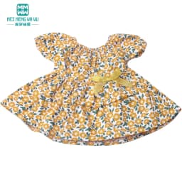 Clothes for doll fit 40cm new born doll accessories Fashion sequined jackets and dresses Christmas gifts for kids