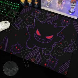 Gaming Small Mousepad Pokemon-Gengar Mouse Pad PC Gamer Desktop Decoration Pads Office Laptop Mouse Mat desk accessories Carpet