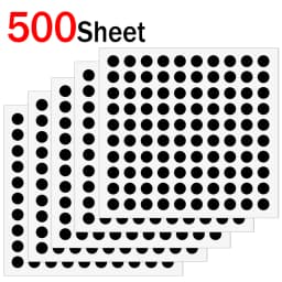 100-500pcs Light Blocking Sheet Stickers for Ray-Ban Meta Smart Glasses LED Cover Blackout Patch 5mm Self Adhesive Shading Dots