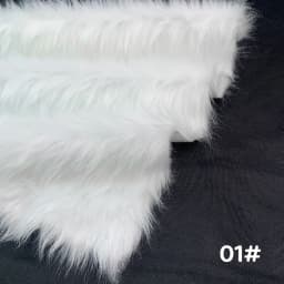 Fur Imitate Fabric 30x50cm Polyester Fiber Medium Thickness Woven Technics 2.5cm Long Fur Fabric Cosplay Fursuit Fur Material