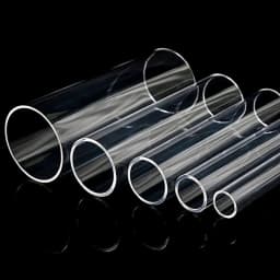 Transparent OD 16~63mm Transparent Acrylic Pipe Tube Aquarium Accessories Fish Tank Plexiglass Water Supply Pipe Fittings