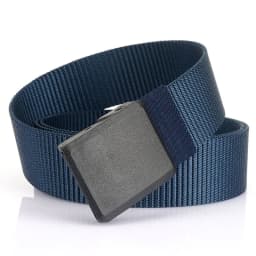 Men Female Belts Military Nylon Adjustable Belt Men Outdoor Travel Tactical Waist Belt with Plastic Buckle for Pants 130cm