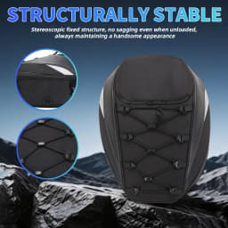 Waterproof Motorcycle Tail Bag High Capacity Multifunction Backpack Seat Bag Universal For YAMAHA KTM Dirt Pit Bike Ebike Parts