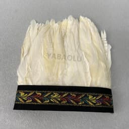 Natural Fur Wrist Cuffs Removable Wrap Bracelet Goth Clothes Sleeves Y2k Accessories Ancklets Fashion Retro Feather Gloves Cuff