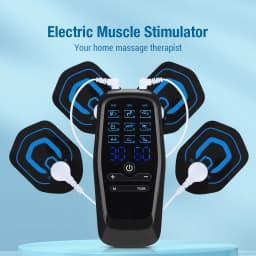 Digital TENS Machine EMS Massager with 9 Modes 30 Gears Electric Pulse Muscle Stimulator for Back And Neck Electrode Massage Pad