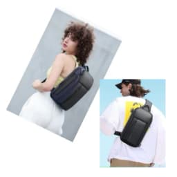 BANGE Chest Bag Six Trend Colors Chest Oxford Trendy Waterproof Fashion Items, Large Capacity Memory for Both Men and Women