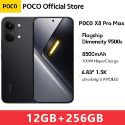 【World Premiere】Global Version POCO X8 Pro Max 8500mAh Smartphone Dimensity 9500s 6.83'' 1.5K 120Hz Ultra-Bright AMOLED Display