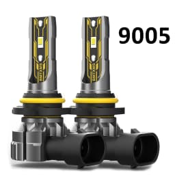 BMTxms 2PCS Canbus H11 H8 LED Fog Light Bulbs H10 9145 H16JP H27 880 881 H27W LED H4 H9 9006 HB4 Car Driving Lamp White Yellow