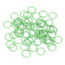 50pcs 8mm 10mm Colorful Single Loop Ring Metal Closed End Single Ring For Diy Jewelry Making Connectors Accessories Supplies