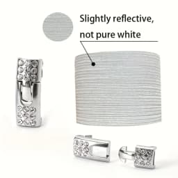 No Tie Shoe Laces Diamond Buckle Elastic Laces Shoelaces Pearl Light Colorful Fashion Without Ties Laces Sneaker Kids Adult