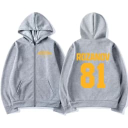 TV Heated Rivalry LIya Rozanov 81 Zipper Hoodies Men's Women Clothing Fashion Zip Up Sweatshirts Long Sleeve Jackets Streetwear