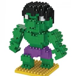 Hero Cartoon Micro Particle Building Blocks Children Assembly Toy Anime Action Figure Boy Girl Kid Gift Cute Toy Building Bricks