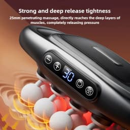 Brand High-End 16-Head Fascia Gun Multi-Head Massager, Waist and Back Muscles Deep Relaxation 16-Head Massager