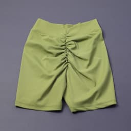 Women's Deep V-Back 3-Inch Workout Shorts-Compression No Visible Panty Line Sexy Peach Butt-Lifting Yoga Gym Fitness Activewea
