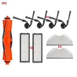 For Xiaomi Robot Vacuum S40 OV81 Dust Bags Side Brush Mop Cloths Roller Brush HEPA Filter Vacuum Cleaner Cleaning Accessories