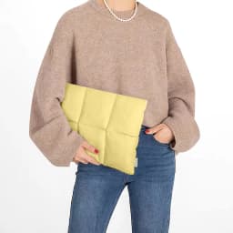 13 14 inch Laptop Sleeve Bag for Macbook Air Pro Puffy Quilted Puffer Notebook Carrying Case Tablet Laptop Case Pouch for Women