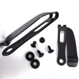 1piece Stainless Steel KYDEX IWB HOLSTER CLIPS K Sheath Waist Clip Accessories Knife Scabbard Back Clip KYDEX Carrying Belt Clip