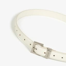 BEAUTODAY Casual Belts Women Cow Split Solid Color Square Buckle Ladies Modern Style Jeans Dress Accessories Waistband 91099