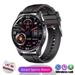 new smart watch HD touch screen smart notification 100+sports modes outdoor smartwatch 5ATM waterproof GPS track iPhone Ht22