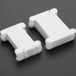 25Pcs 50Pcs 6x8cm Plastic Bobbins Embroidery Floss Set Spool Thread Card DIY Stitch Organizer Holder Sewing Tools Chain Storage