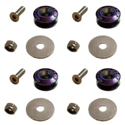 4pcs Alloy Screw Parts Tool Bag Accessories for Tajima Quick Hanging Belt Clip