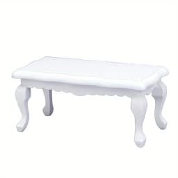 Mini Miniature Furniture Teatable Coffee Table Doll House Decor Dolls Simulation Home Micro Landscape Decoration