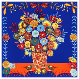 POBING Twill Silk Scarf Women Shawls Forest Animals Print Stoles Bandana Kerchief Hijab Square Scarves Wraps Silk Foulards 130CM