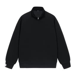 Spring Autumn Men's Half Zipper Sweatshirt Fashion Men Anorak Windbreaker Pullovers Men Loose Fit Streetwear Sweatshirt