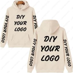 Customized Logo Personalized Hoodie Autumn Warming and Comfort Sweatshirt Unisex Casual Custom Printed Text DIY Hoodie Fashion