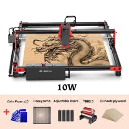 AlgoLaser Offline Connection Laser Engraver Cutter For Bigginner12000mm/Min 10W DIY Woodworking Laser Engraving Cutting Machine