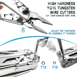Daicamping DL30 DL25 DL301 DL302 Hand Tools Sets Exchangable Parts Saw Knife Screwdriver Bit Files Multitools Plier Parts