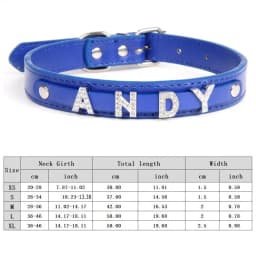 Custom Cat Dog Collar Personalized Rhinestone Puppy Collars Adjustable Letter Crown Charm Name Dog Necklace Chihuahua Id Collar