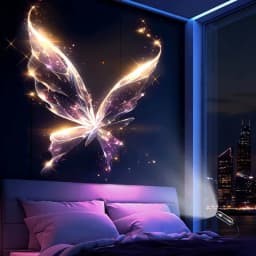 USB Projector Light Whale Jellyfish Butterfly Night Light LED Projector Lamp for Room Window Wall Ceiling Decor Festival Gifts
