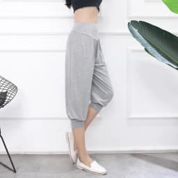High Waist Modal Loose Fit Large Size Harlan Pants Women's Thin Extra Large Casual Sports Yoga Lantern Pants Cotton Lantern P...