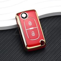 For Citroen C2 C3 C4 C5 C6 Xsara Berlingo TPU Flip Remote Car Key Case Cover For Peugeot 207 307 308 407 607 807 Protector Fob