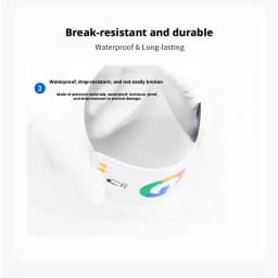 100Pcs Google Review Tap NFC Card NTAG215, Reusable Time‑Saving Business Card for Customer Feedback Reviews