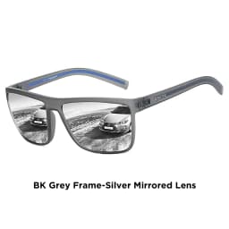 ZENOTTIC Retro Polarized Sunglasses for Men Lightweight TR90 Frame UV400 Protection Square Sun Glasses Night Vision Goggles