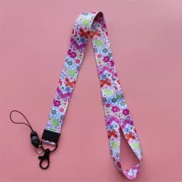 Beautiful Cartoon Styles Lanyard for Key Neck Strap Card ID Badge Holder Key Chain Key Holder Accessories