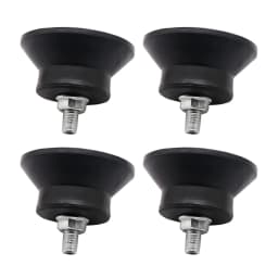 4pcs Air Compressor Rubber Foot Pad Shockproof Non-slip Components For Air Pumps Oil-free Machines Air Compressors Tool Parts