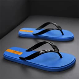 New Summer Men's Flip Flops Breathable Non-slip Beach Slippers Sandals Home Slides Indoor and Outdoor Walks Colorful Flip Flops